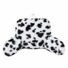 The Big One® Print Faux Fur Backrest Cow