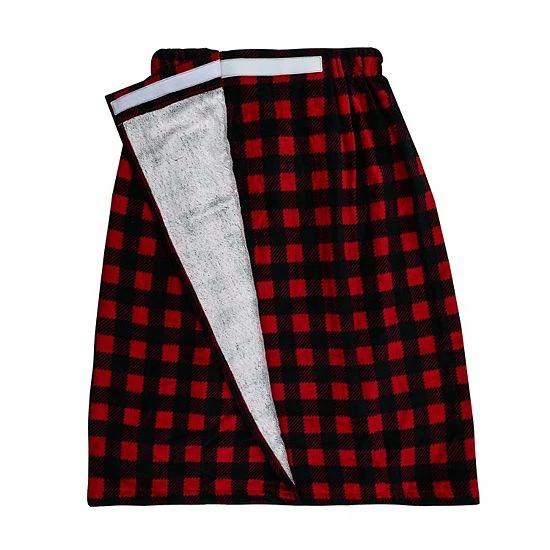 The Big One® Printed Bath Wrap Purple Tie Dye - Image 5