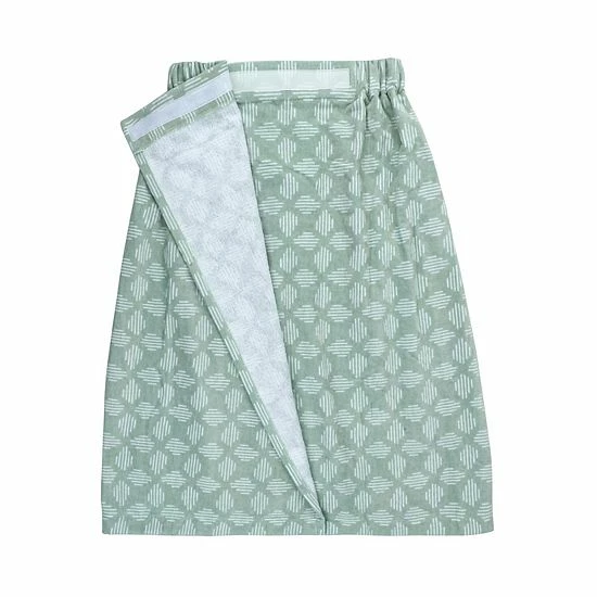 The Big One® Printed Bath Wrap Purple Tie Dye - Image 6