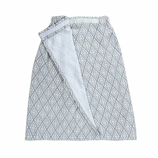 The Big One® Printed Bath Wrap Purple Tie Dye - Image 7