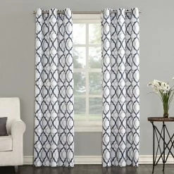 The Big One® 2-pack Geometric Decorative Window Curtains