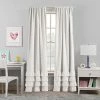 The Big One Kids™ Ruffle Blackout 2-pack Window Curtain Set Pink