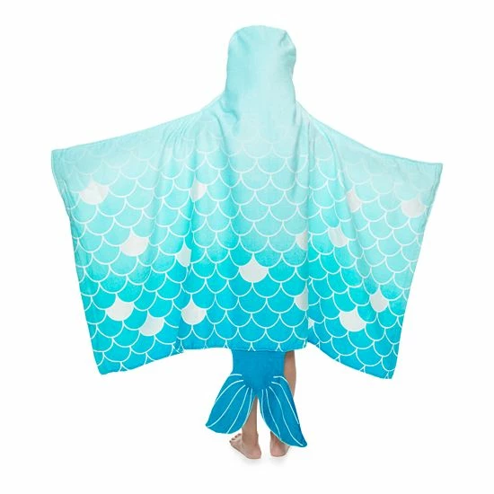The Big One® Mermaid Hooded Bath Wrap - Image 3