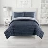The Big One® Nina Navy Stripe Reversible Comforter Set With Sheets