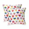 The Big One Kids™ Printed Plush 2-pack Throw Pillow