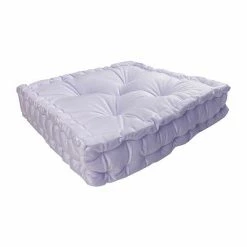 The Big One® Tufted Velvet Floor Cushion Blue