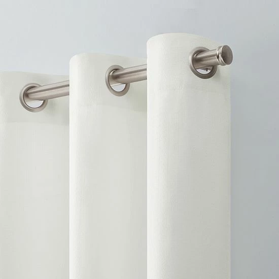 The Big One® Vanessa White Set Of 4 Grommet Window Curtain Panels - Image 2