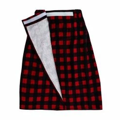 The Big One® Printed Bath Wrap Plus Gray Diamond