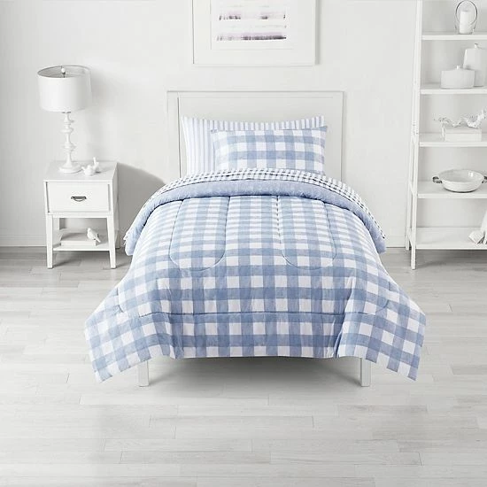 The Big One® Sawyer Gingham Reversible Comforter Set With Sheets