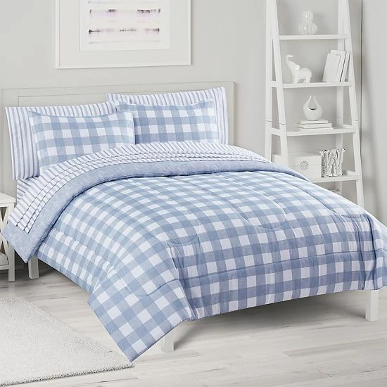 The Big One® Sawyer Gingham Reversible Comforter Set With Sheets - Image 5