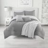 The Big One® Extra Soft Reversible Comforter Set With Sheets, Throw & Decorative Pillows Ivory