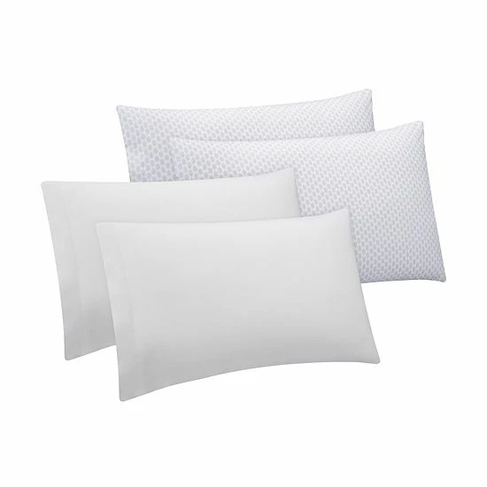 The Big One® Extra Soft Reversible Comforter Set With Sheets, Throw & Decorative Pillows Ivory - Image 3