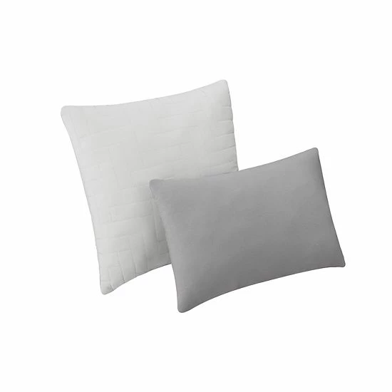 The Big One® Extra Soft Reversible Comforter Set With Sheets, Throw & Decorative Pillows Ivory - Image 6