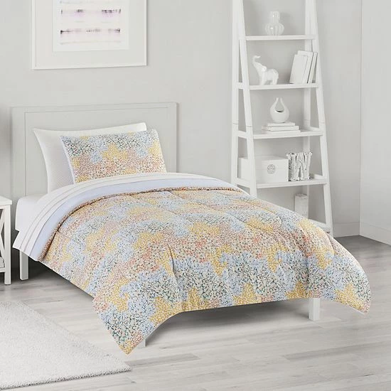 The Big One® Elowin Floral Plush Reversible Comforter Set With Sheets - Image 6