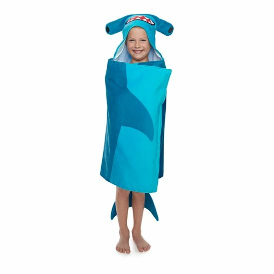 The Big One® Shark Hooded Bath Wrap