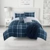 The Big One® Tim Plaid Reversible Comforter Set With Sheets, Throw & Decorative Pillows