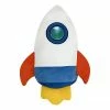 The Big One® White Rocket Squishy Throw Pillow
