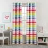 The Big One Kids™ Stripe Dye Blackout 2-pack Window Curtain Set