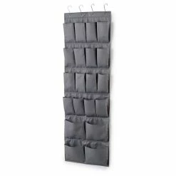 The Big One® Over The Door Shoe Organizer Gray