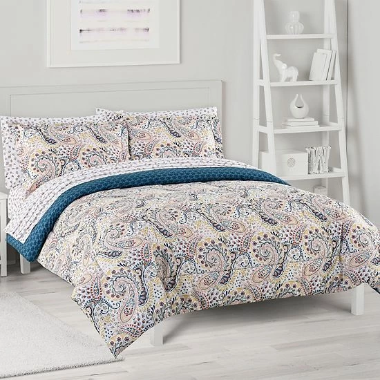 The Big One® Phoebe Paisley Reversible Comforter Set With Sheets - Image 4