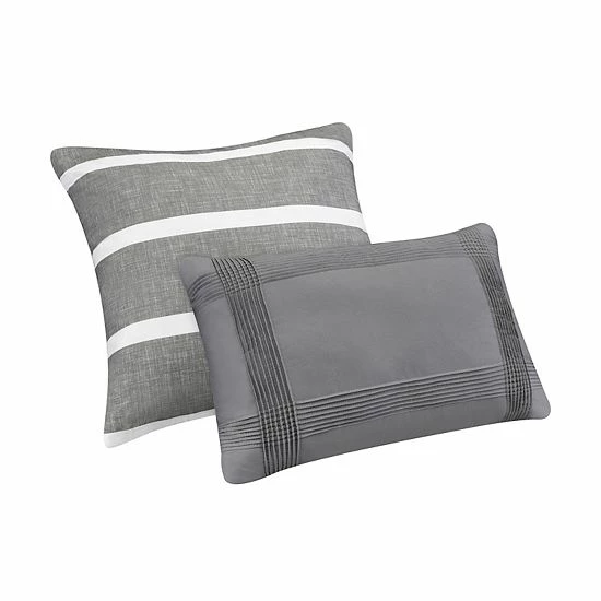 The Big One® Heather Stripe Comforter Set With Sheets And Decorative Pillows - Image 3