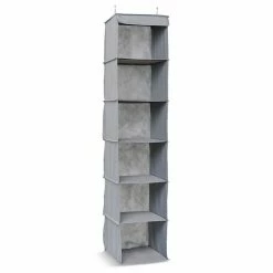 The Big One® 6-Shelf Closet Organizer Gray