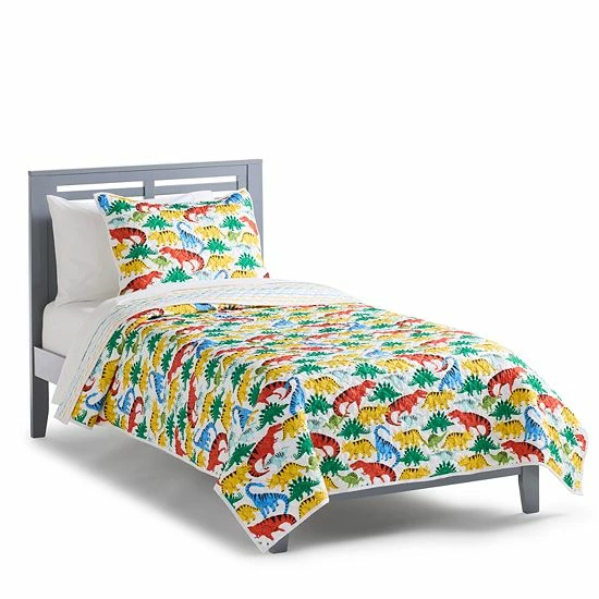 The Big One® Reversible Kian Dino Quilt Set With Shams - Image 4