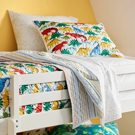 The Big One® Reversible Kian Dino Quilt Set With Shams - Image 5