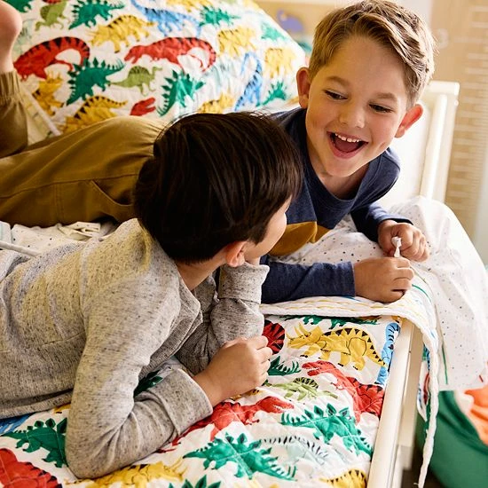 The Big One® Reversible Kian Dino Quilt Set With Shams - Image 6
